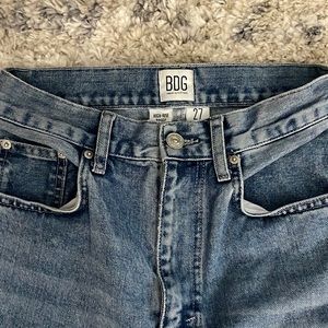 BDG high rise baggy jeans